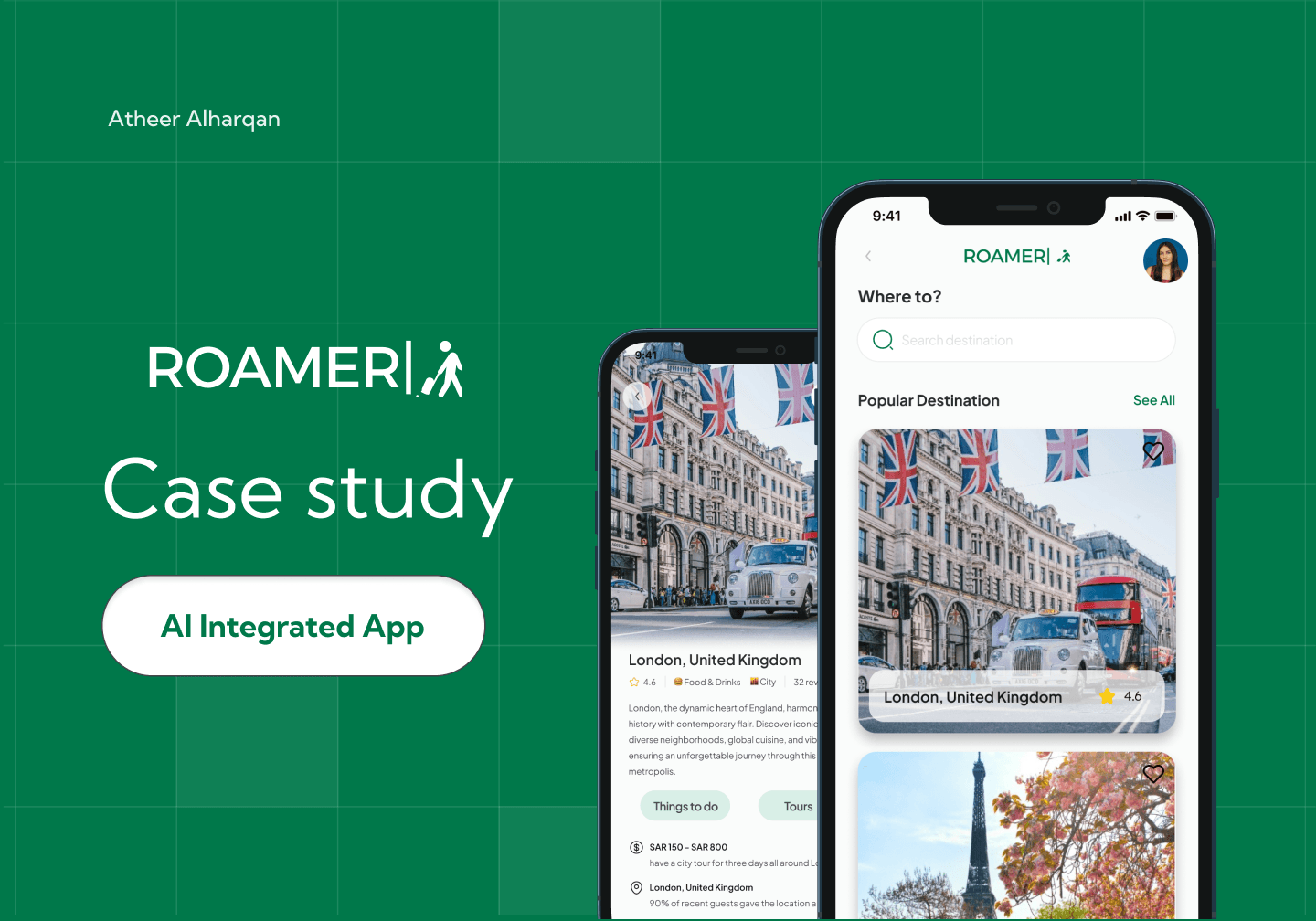 Roamer - AI Integrated App