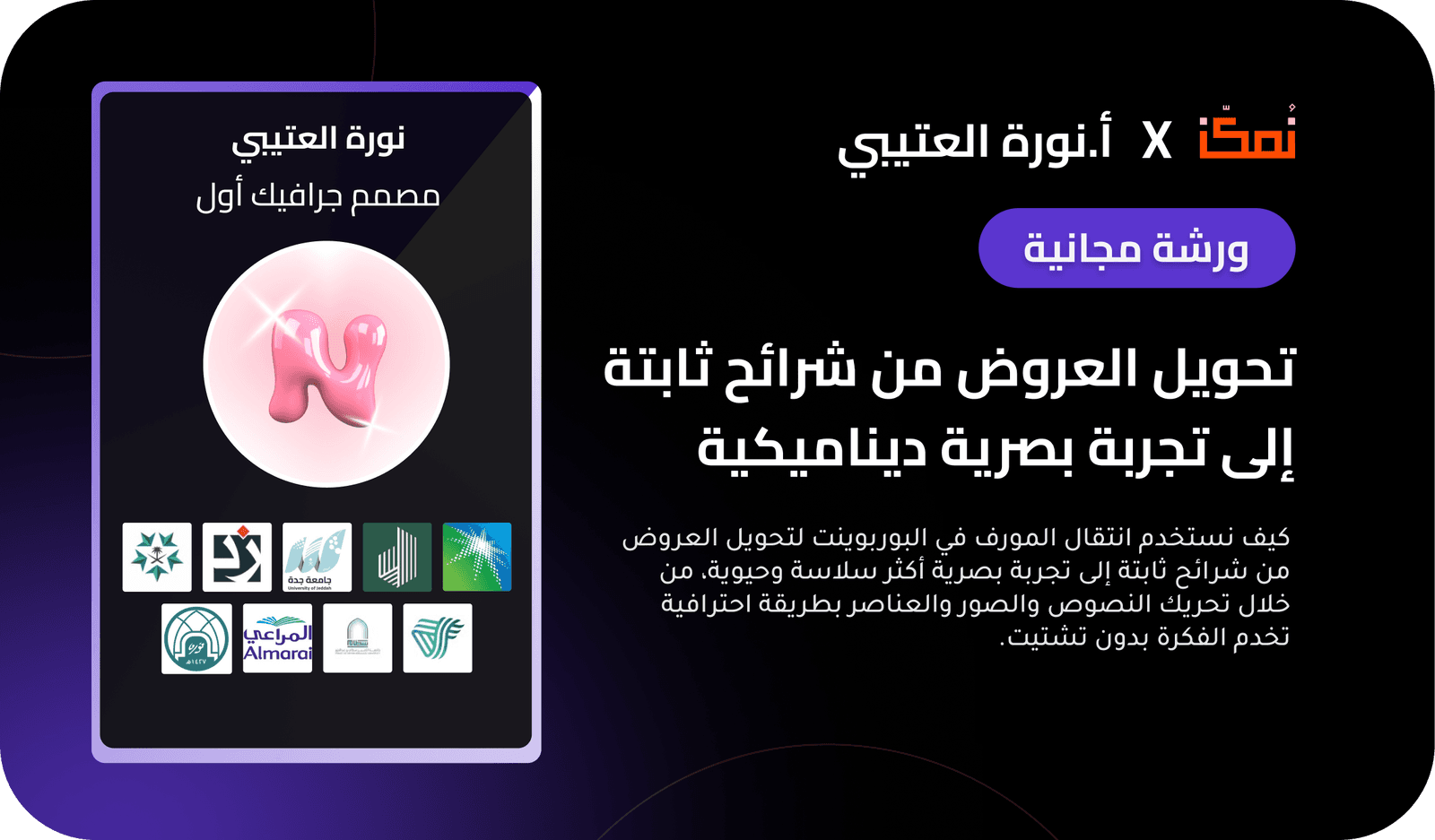 تحويل العروض من شرائح ثابتة إلى تجربة بصرية ديناميكية